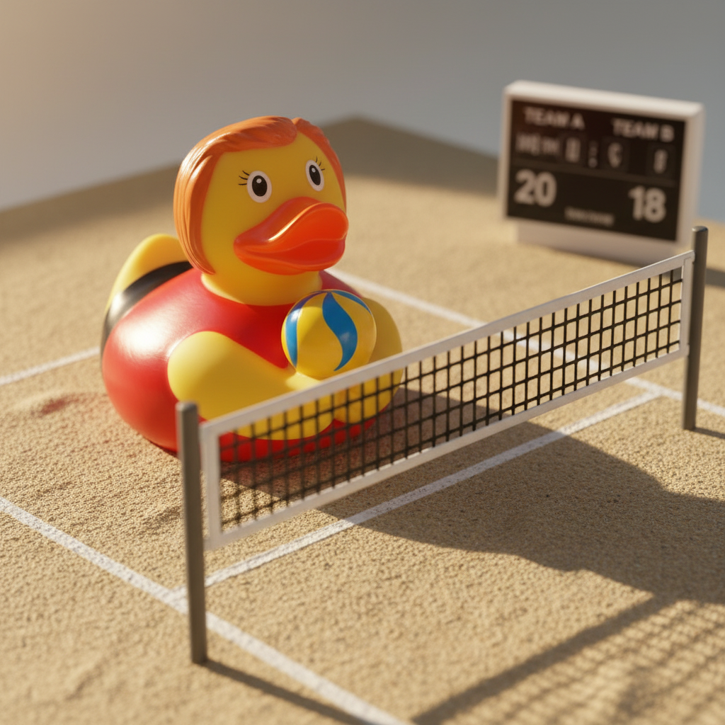 Volleyball-Ente
