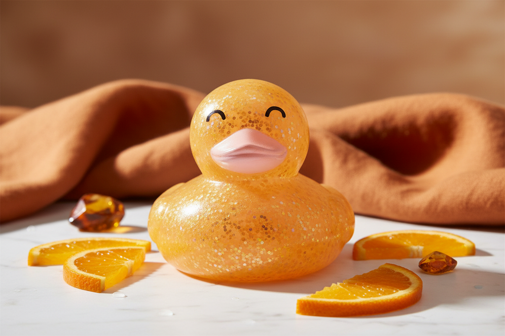 Glitzerente - Orange