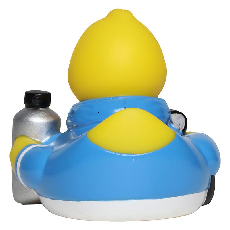 Ente mit Wasserstoffflasche