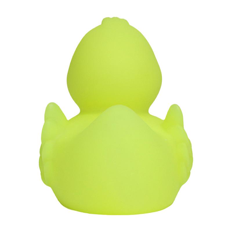 Phosphoreszierende gelbe Ente