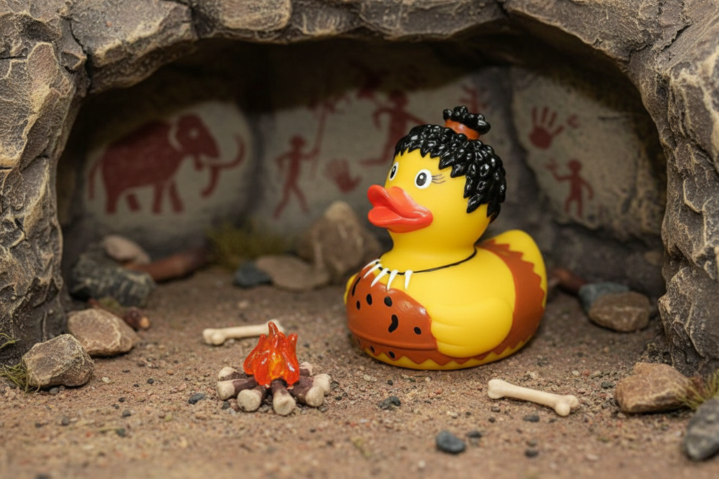 Canard Femme des Cavernes