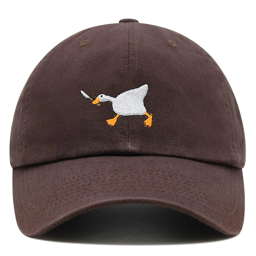 casquette-canard-blanc-couteau-brode-mr-colvert