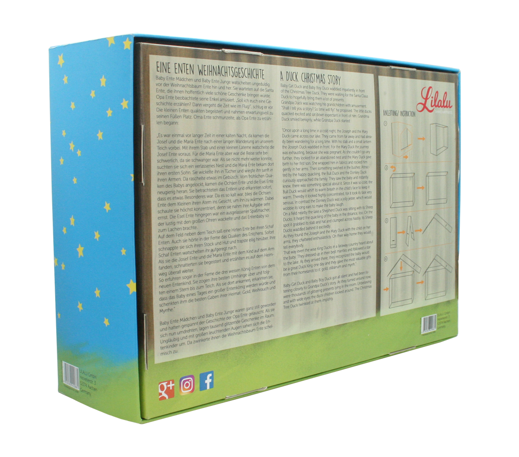 Pack de Canards Crèche de Noël – 12 Pièces – vue 4