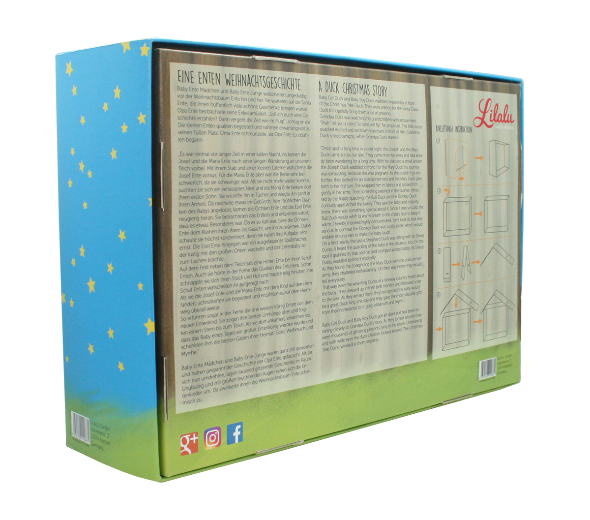 Pack de Canards Crèche de Noël – 12 Pièces