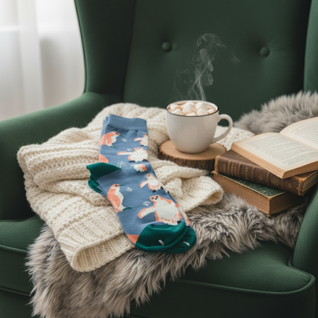 Pinguin-Socken