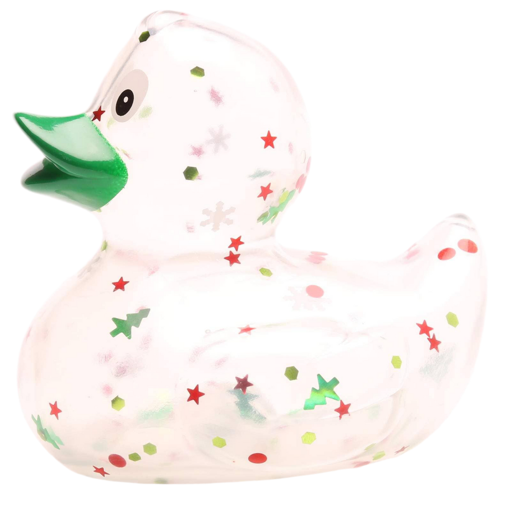 Canard Classique à paillettes de Noël Vert