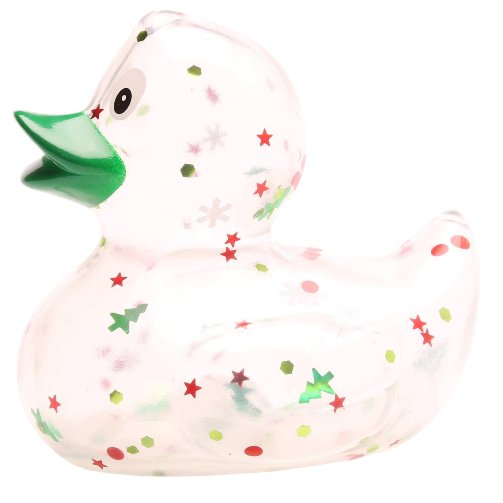 Canard Classique à paillettes de Noël Vert