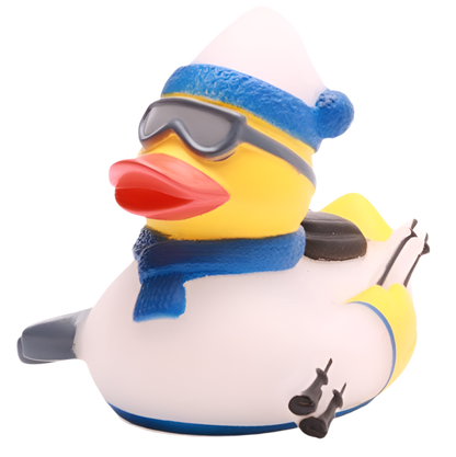 Canard Skieur Bleu