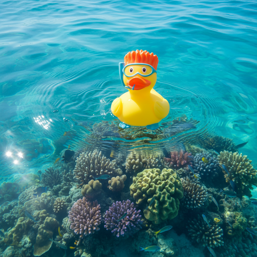 Canard Snorkeling