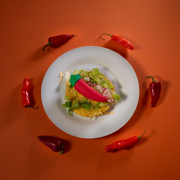 Das lebendige Chili-Emoji