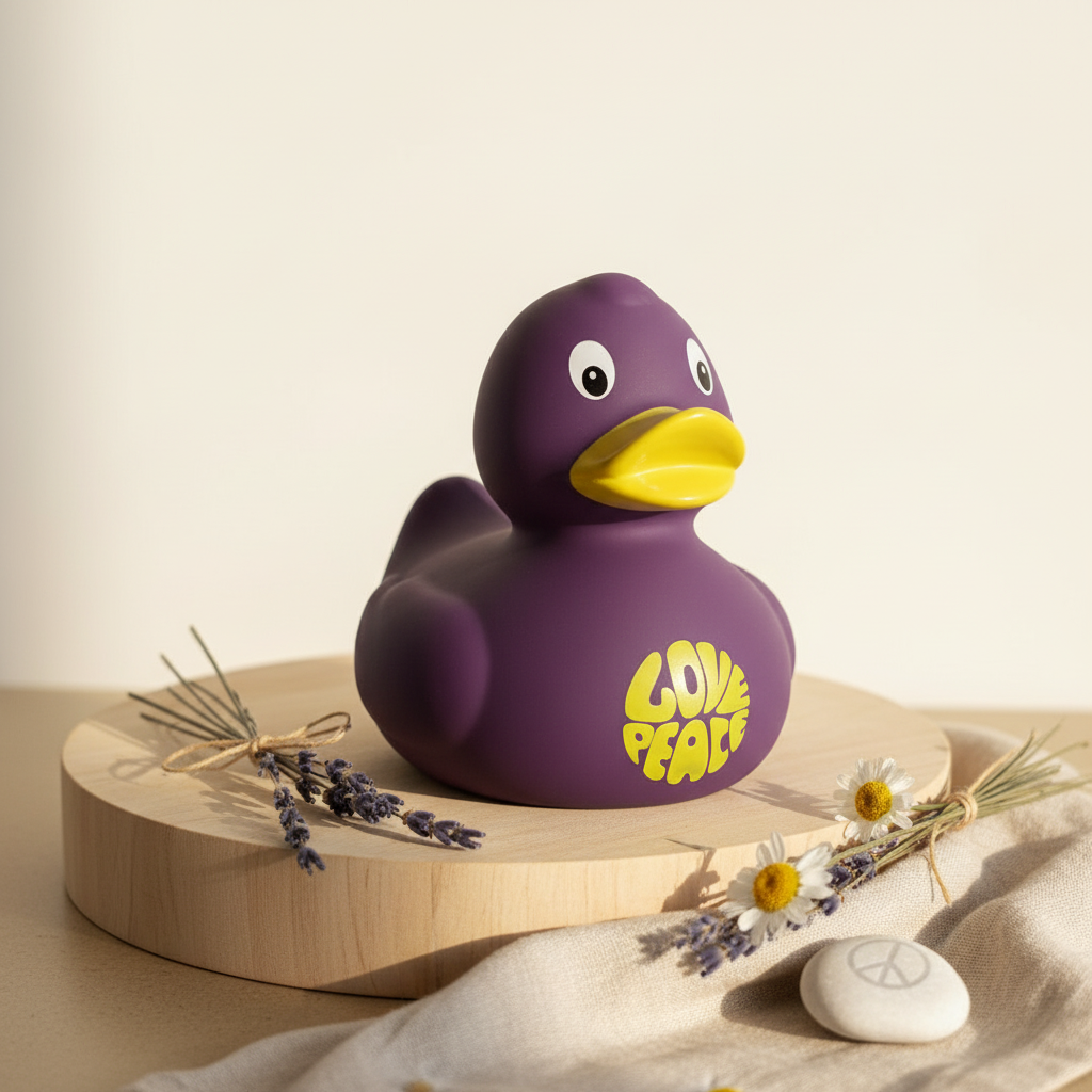 Purple Duck “Love Peace”
