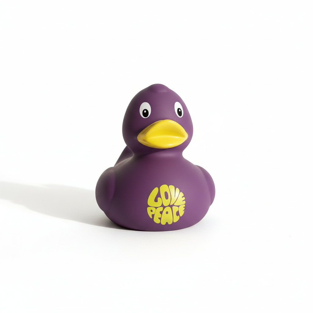 Purple Duck “Love Peace”