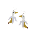 Banana Duck Earrings