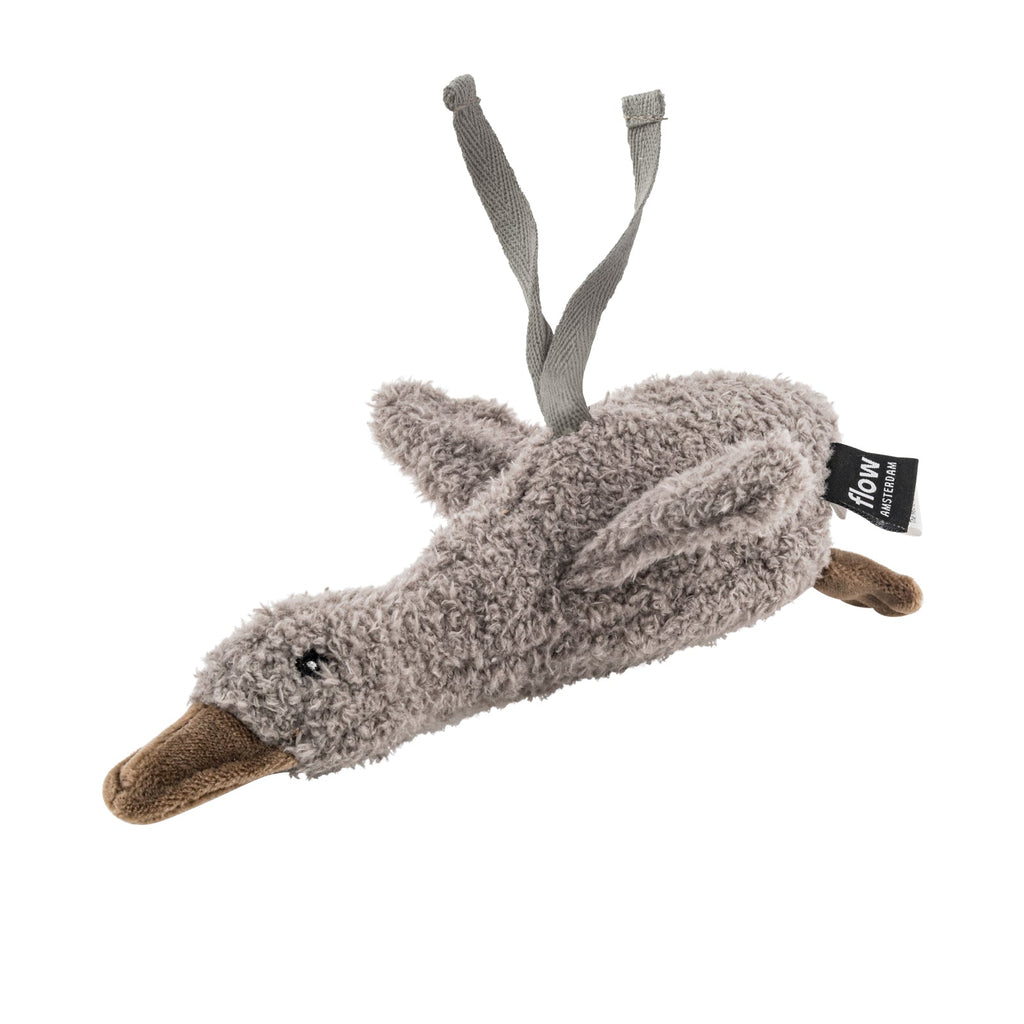 Liva die Gans - Kuscheltier mit Weißem Rauschen - Unterwegs