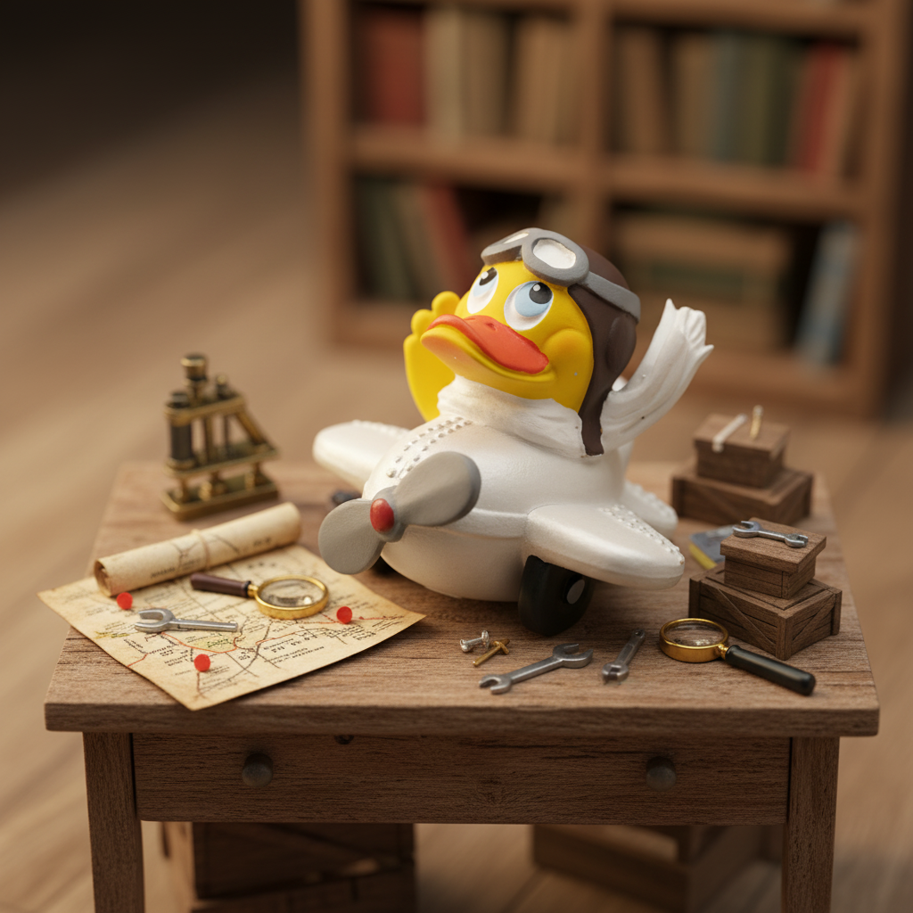 Canard Pilote d’avion