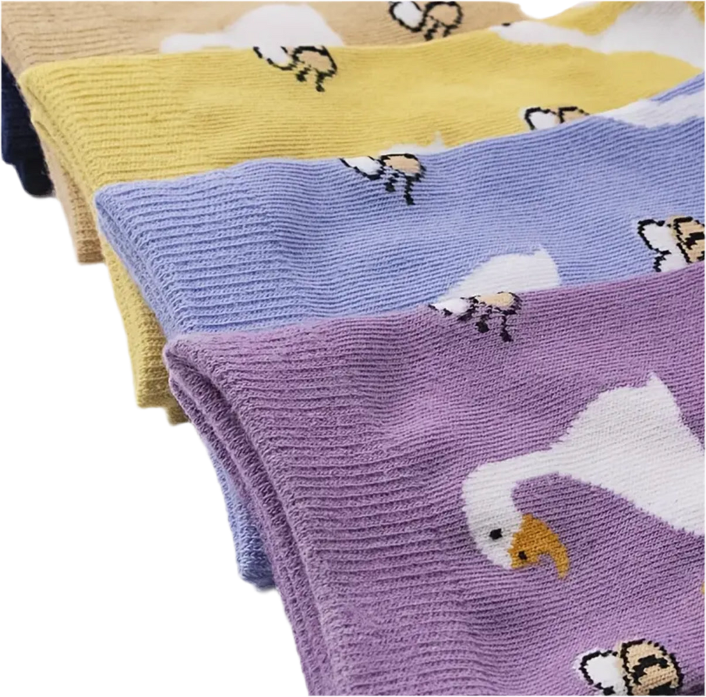 Enten und Bienen Socken