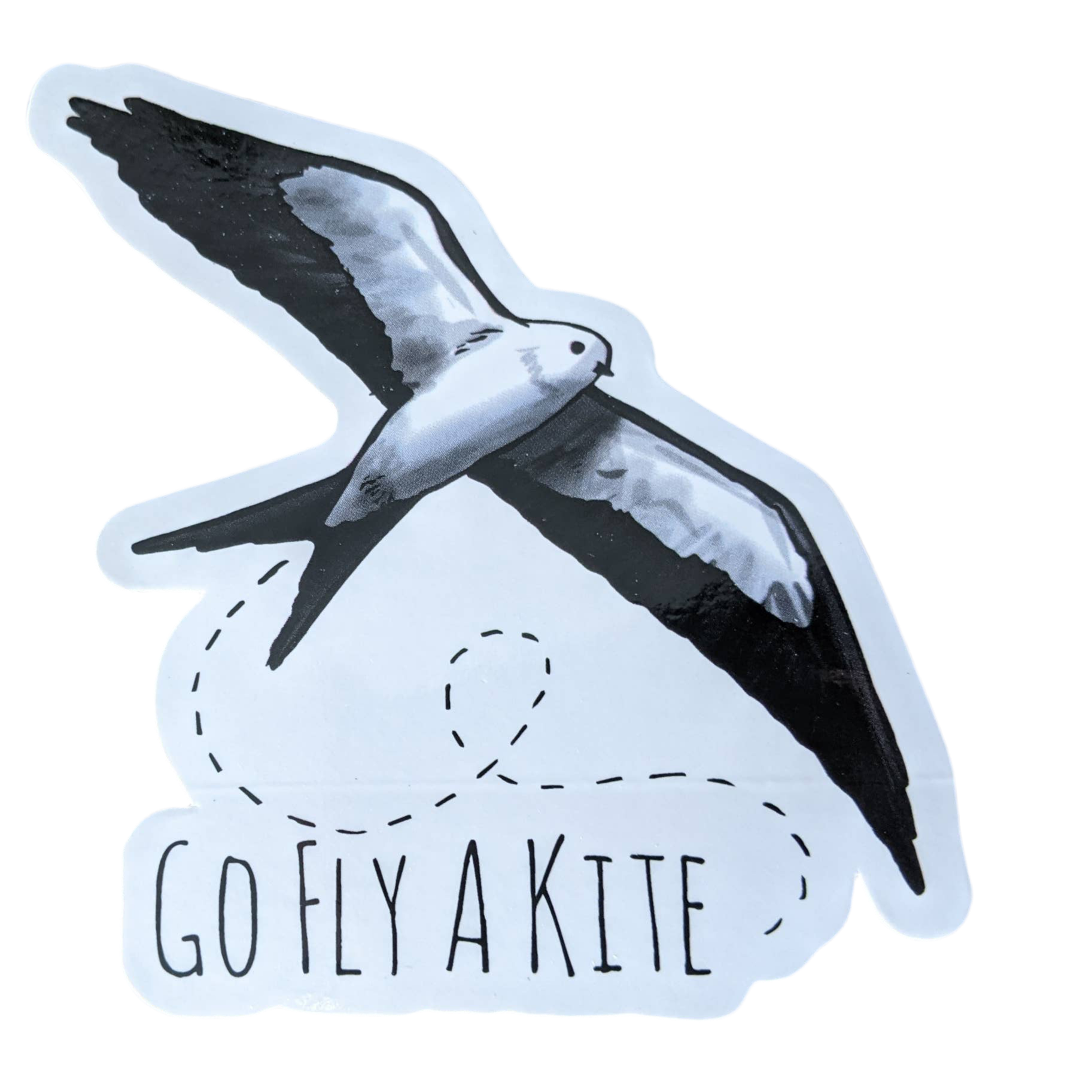Autocollant Go Fly a Kite