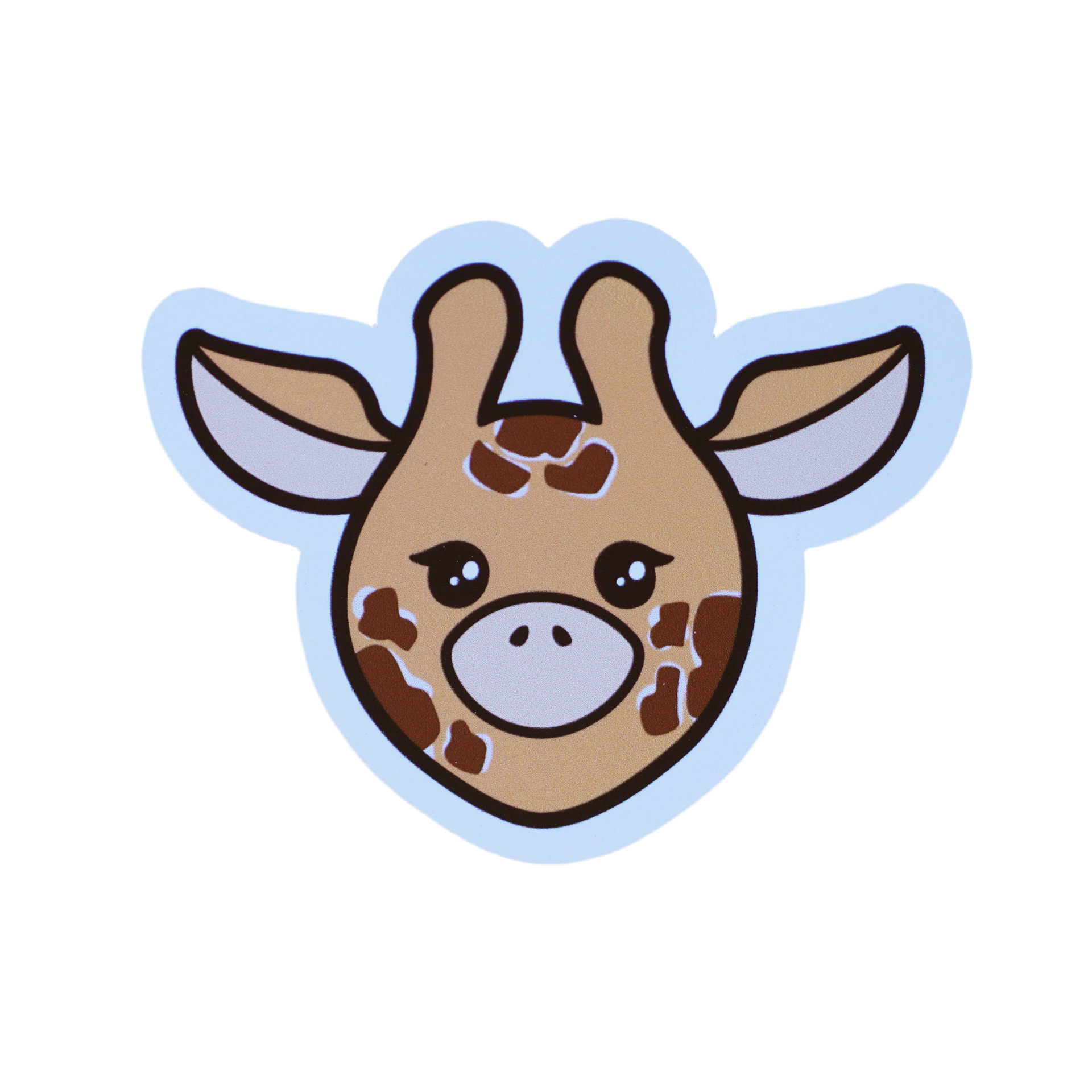 Autocollant Girafe