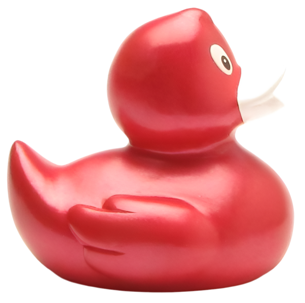 canard classique rouge metallise