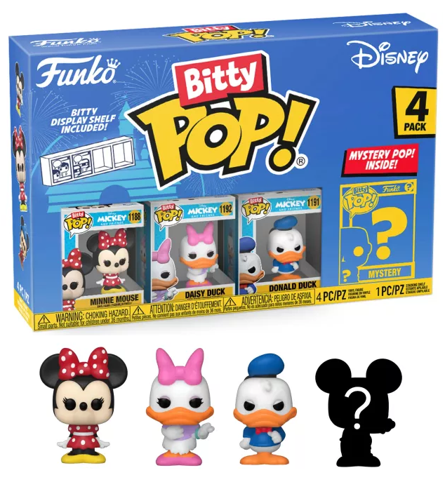 Bitty Pop! Disney 4-Pack Series 2