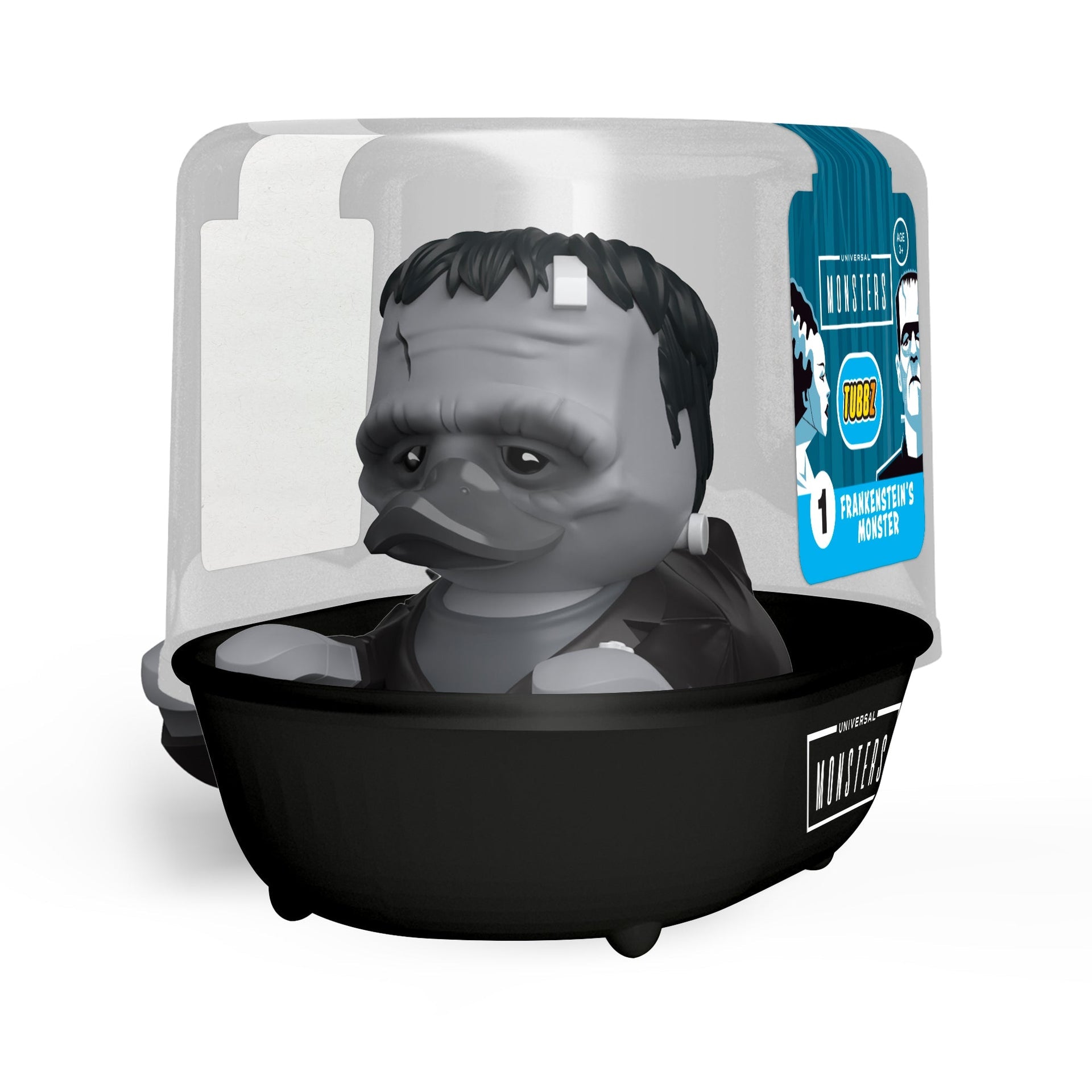 Canard Universal Monsters: Monstre de Frankenstein TUBBZ (Noir & Blanc - First Edition) - vue 13