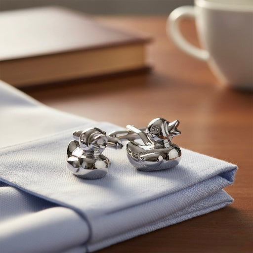 Silver Duck Bath Cufffile