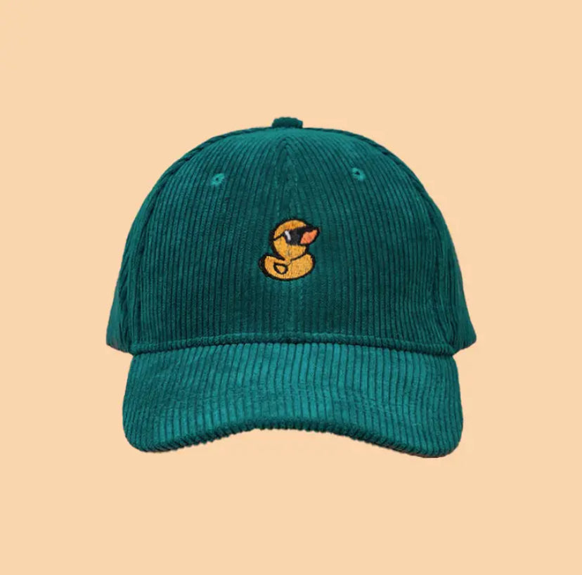 casquette canard jaune lunettes de soleil