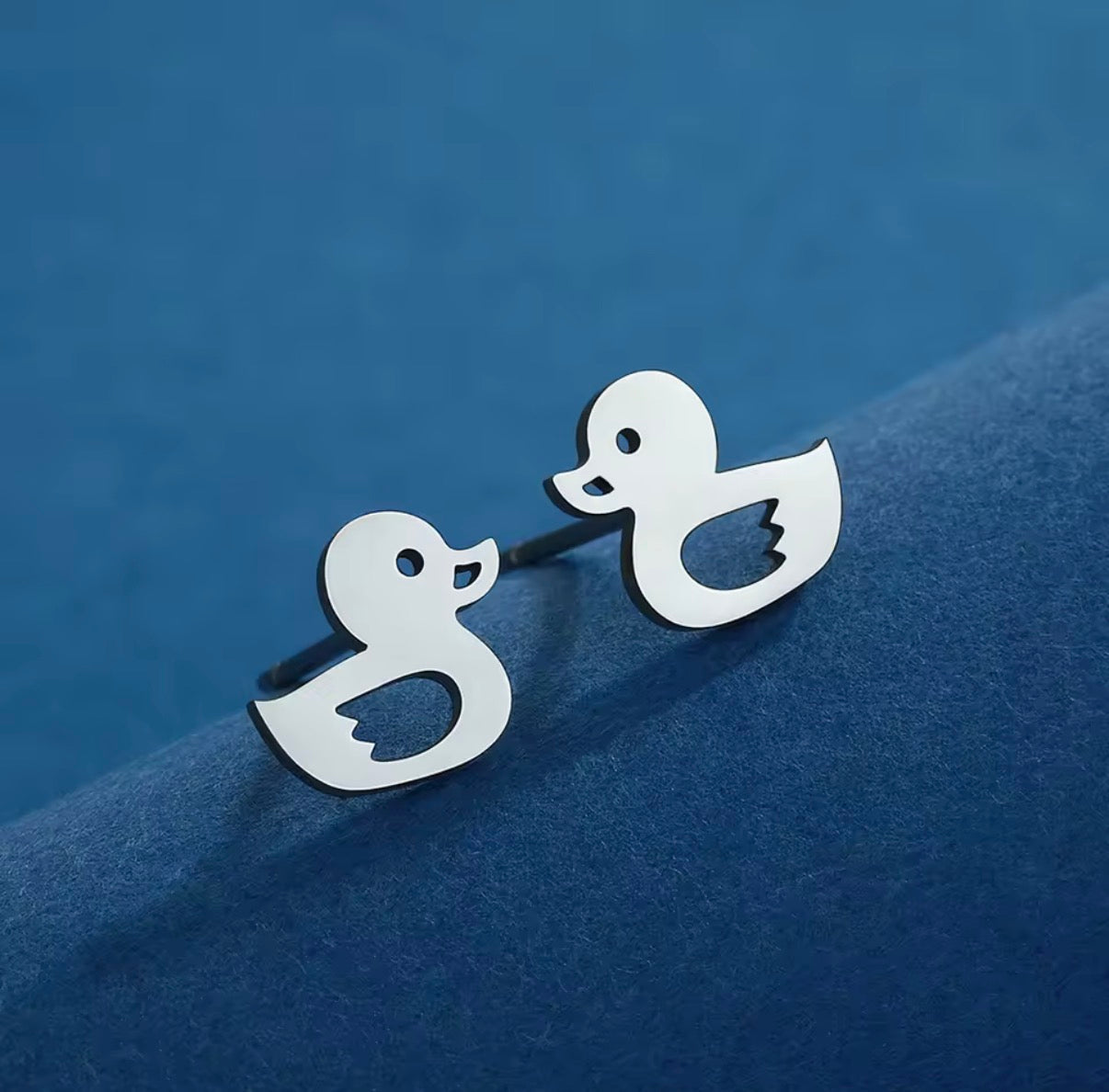 Duck Earrings