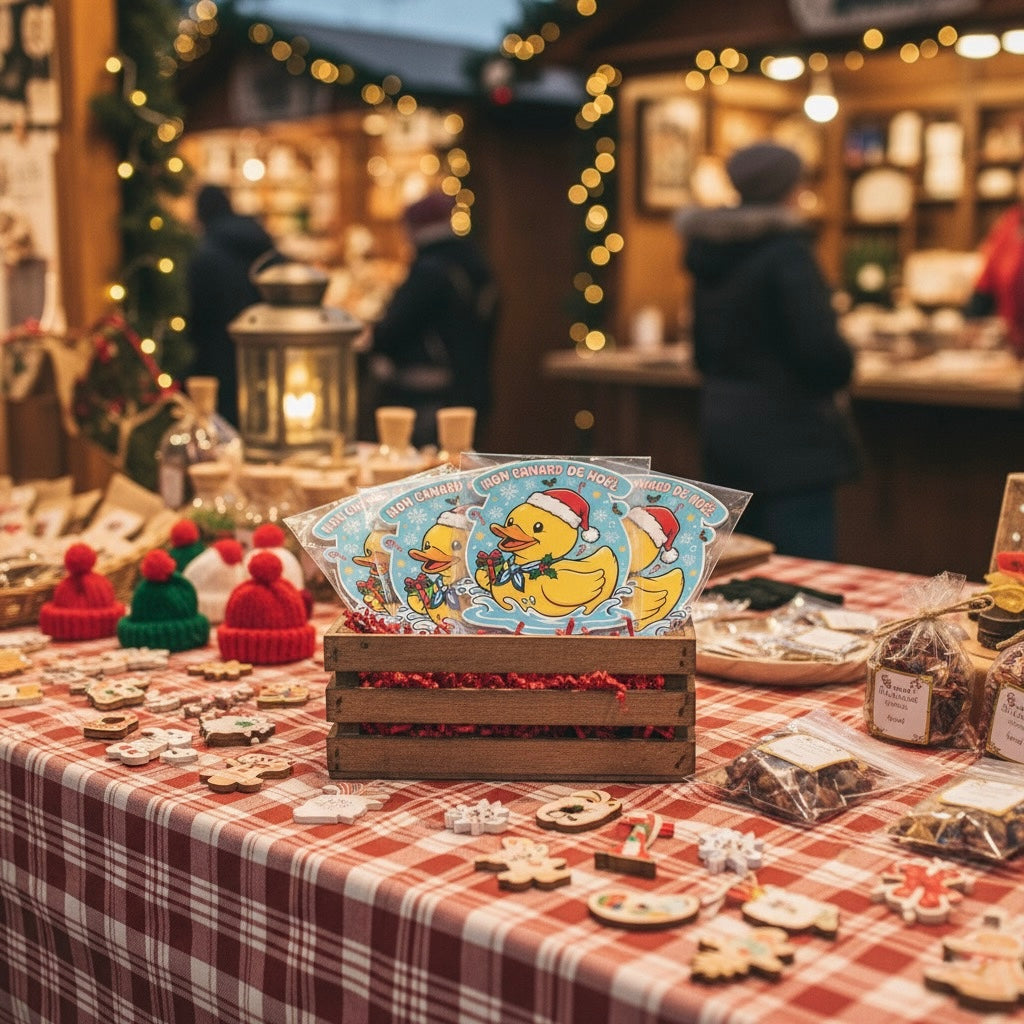 „Meine Weihnachtsente“-Magnet