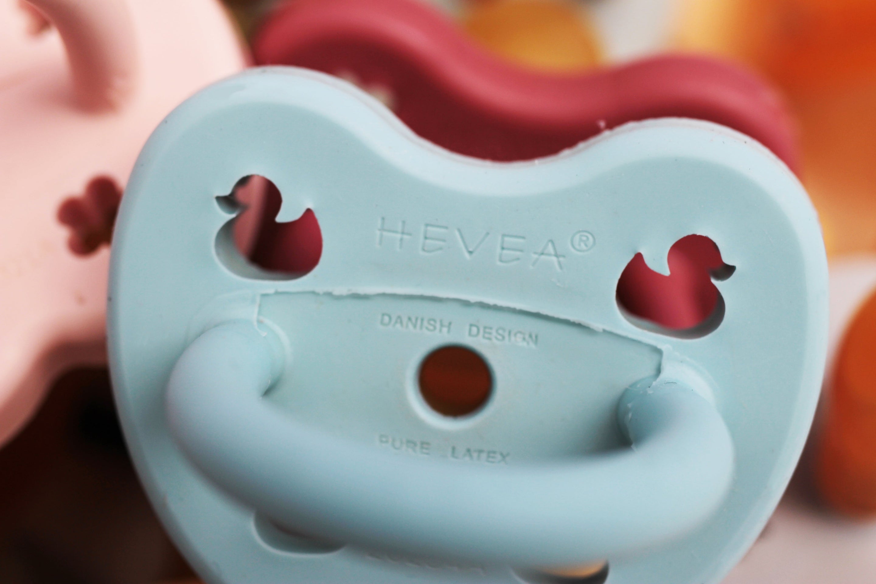 Sucette Canard Baby Blue