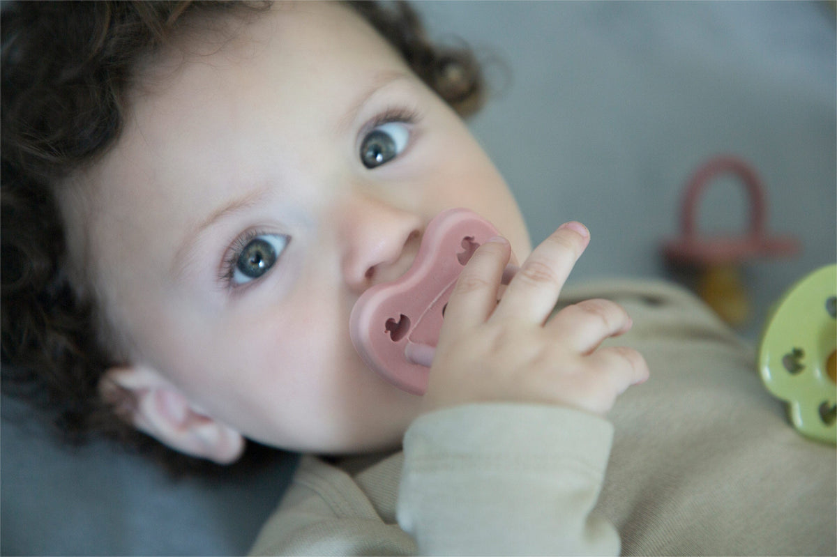 Sucette Canard Baby Blush – visuel produit