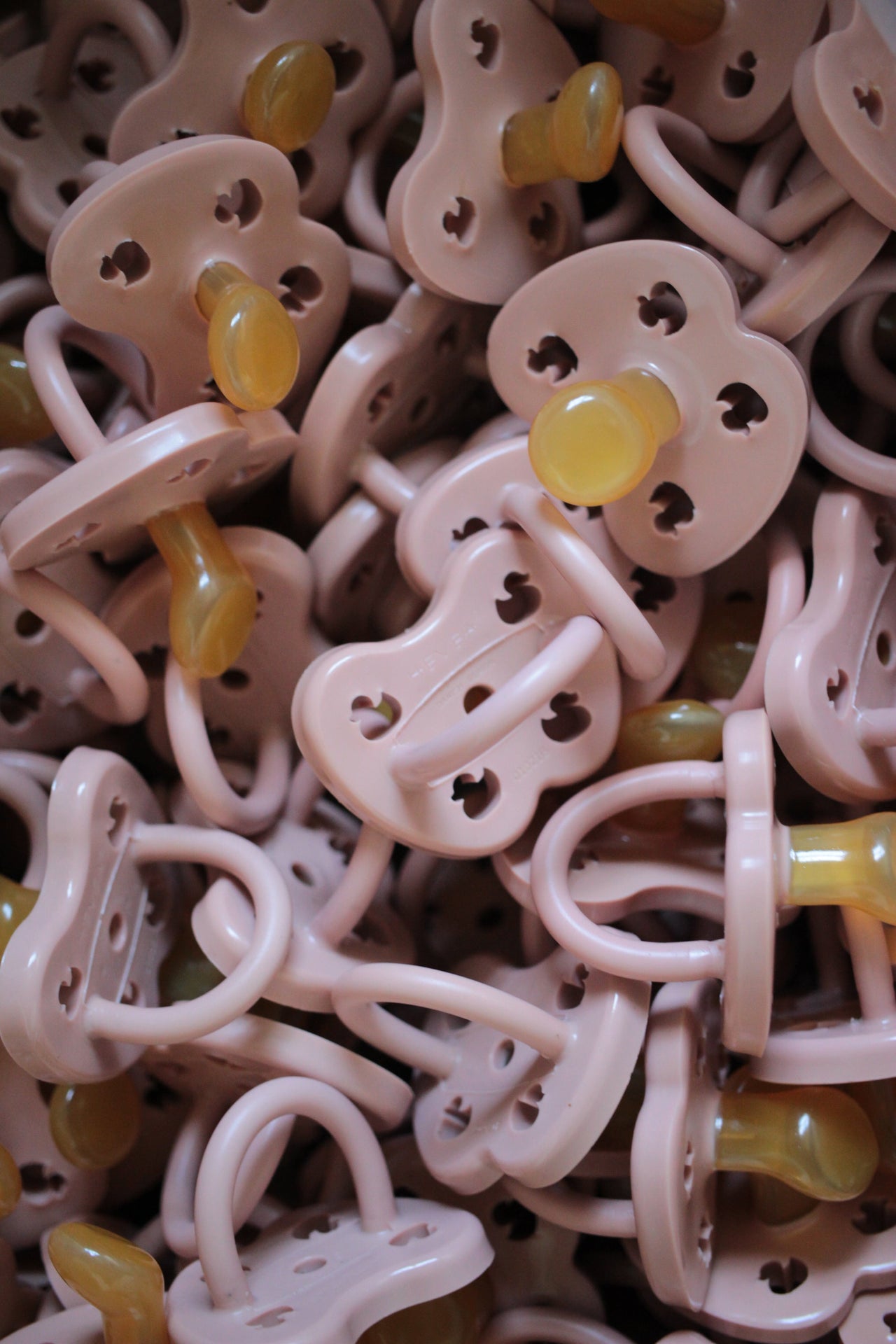 Baby Blush duck pacifier