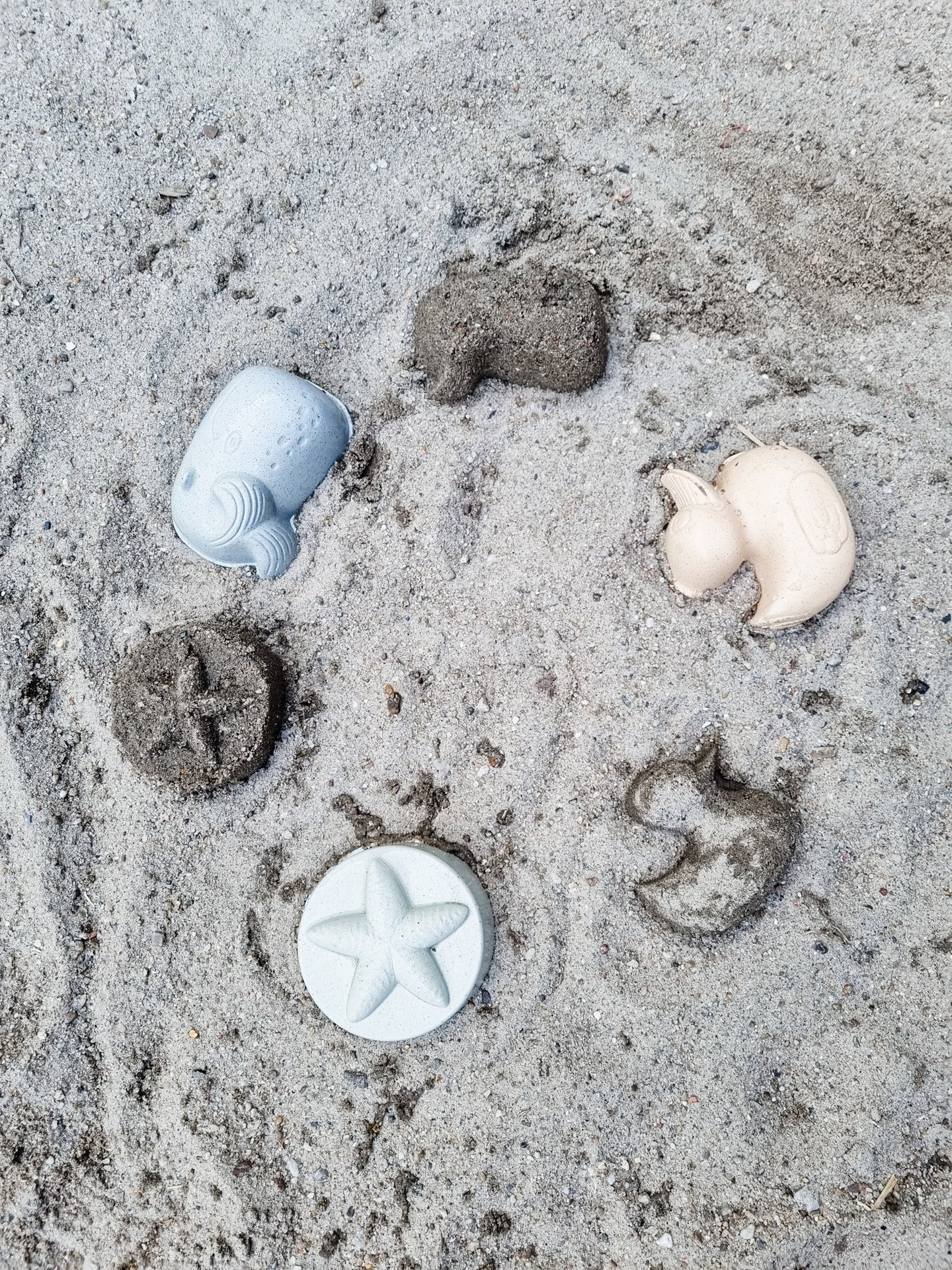 Set von Entensandformen