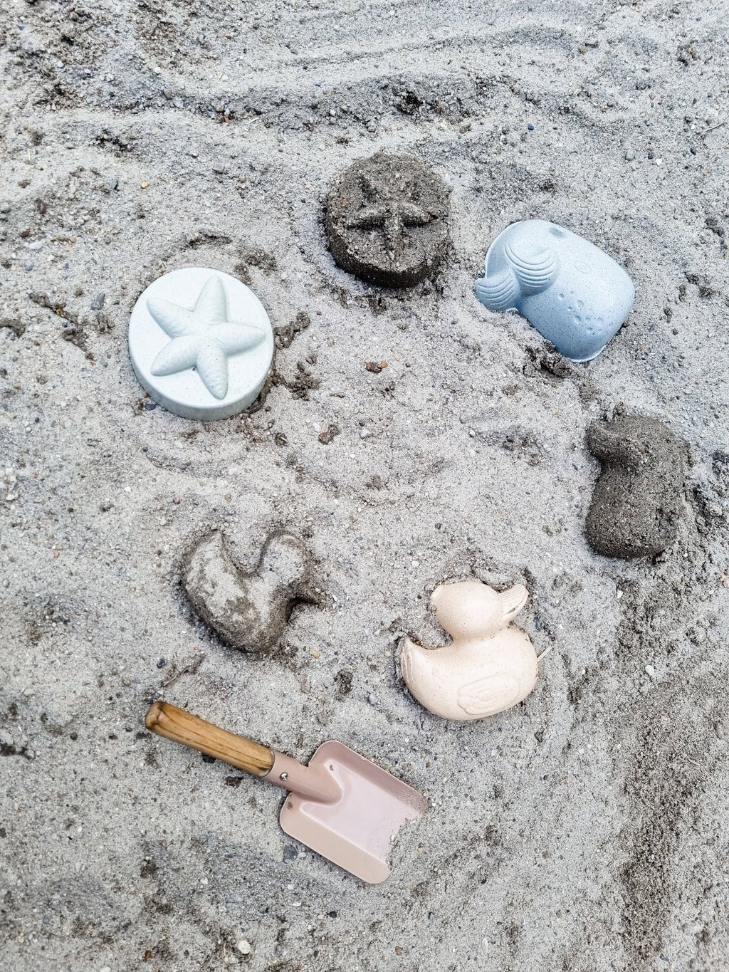 Set von Entensandformen