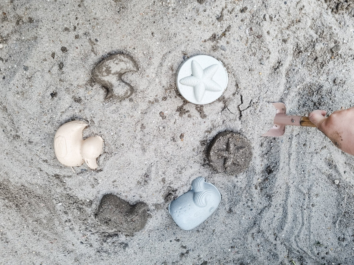 Set de moules à sable Sand Shaper Trio – HEVEA