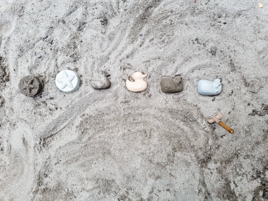 Set von Entensandformen