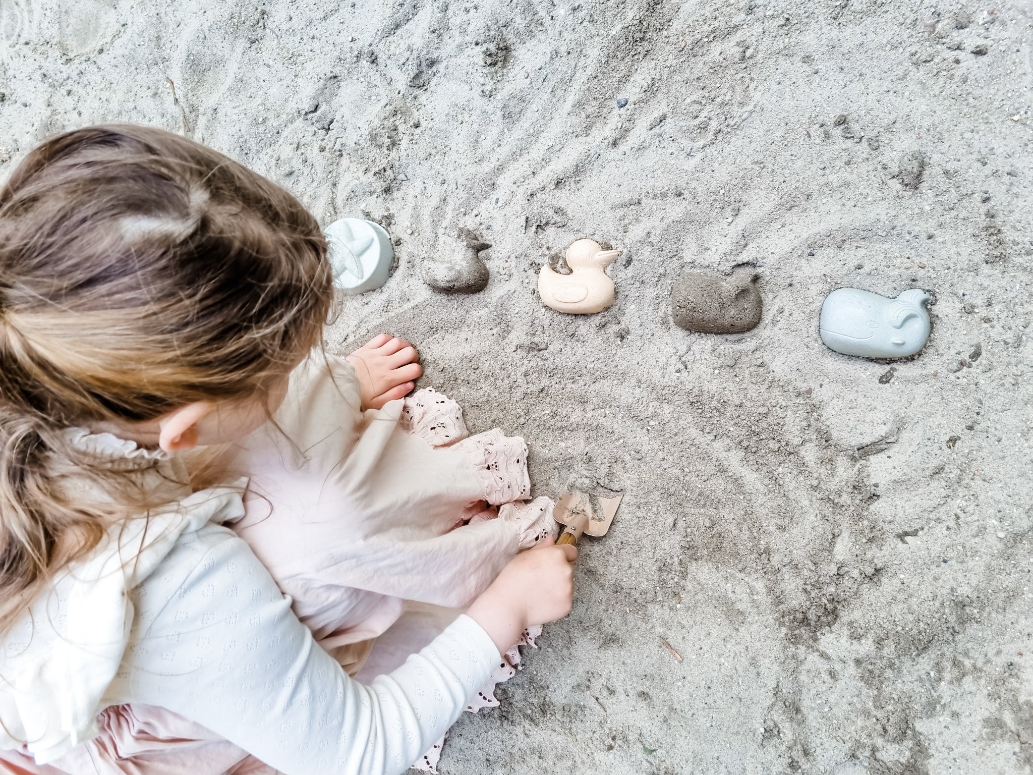 Set von Entensandformen