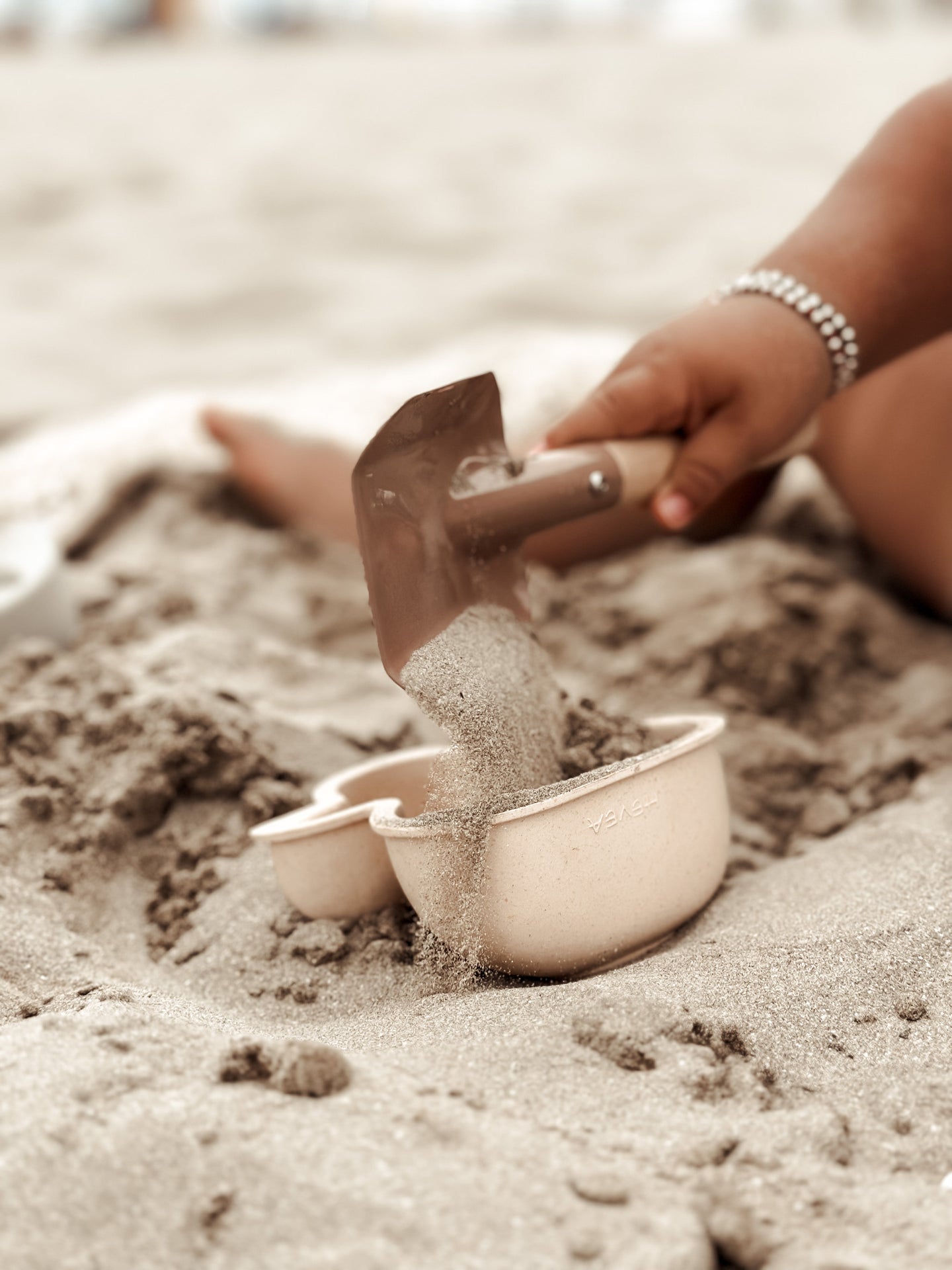 Set of duck sand molds