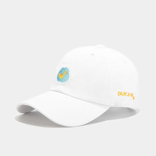 Casquette Blanche Canard "Duck"