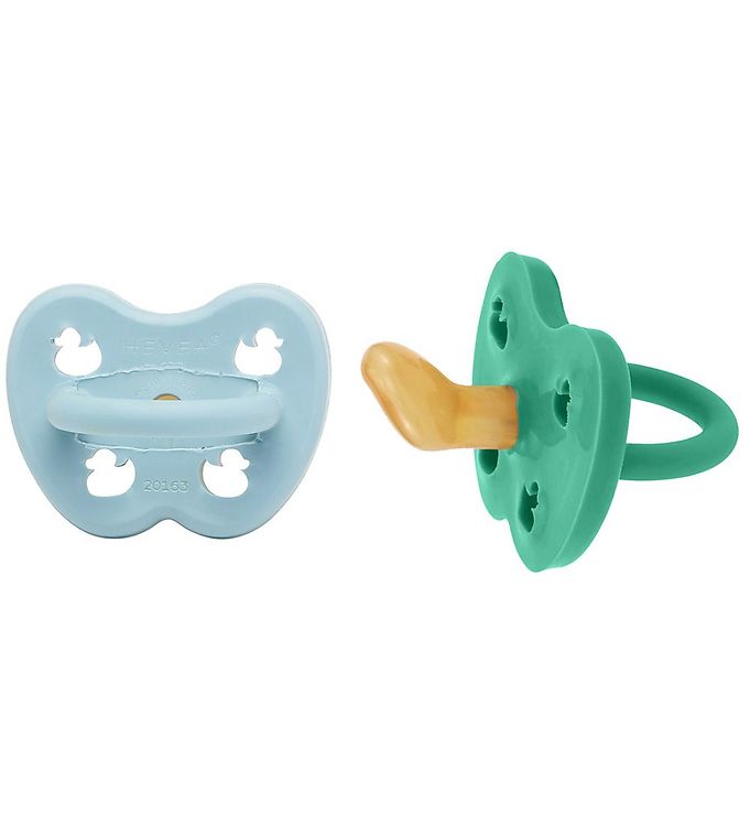 Pack of 2 Maya Blue &amp; Pop of Green Duck Lollipops