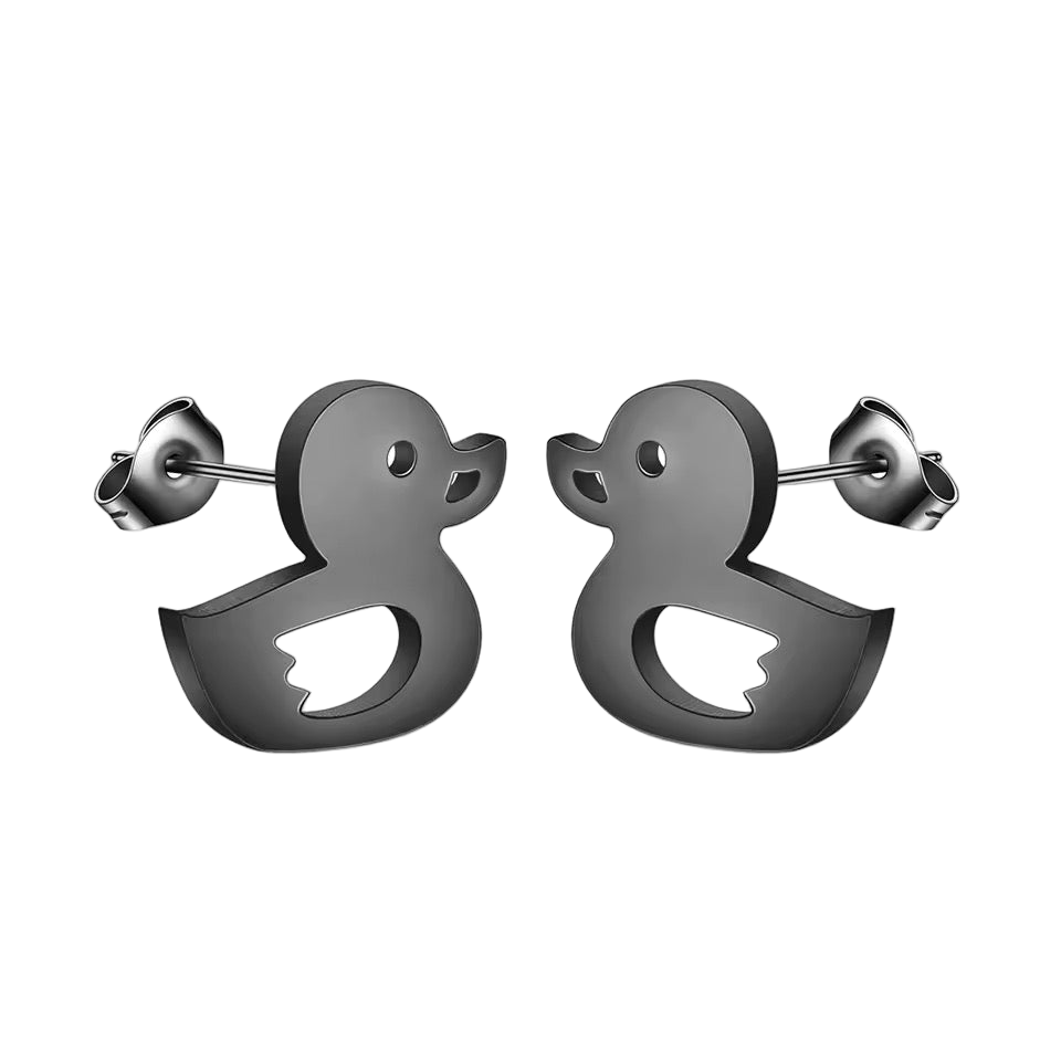 Duck Earrings