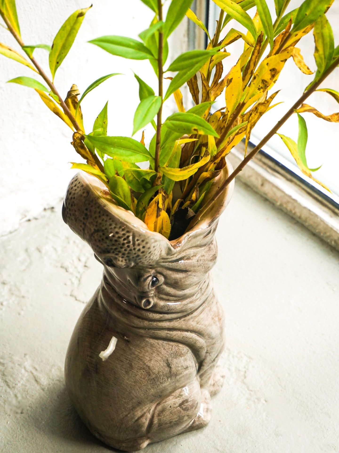 Große Vase Nilpferd Hungry Hippos