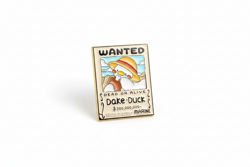 Pin’s Canard Blanc « Wanted »