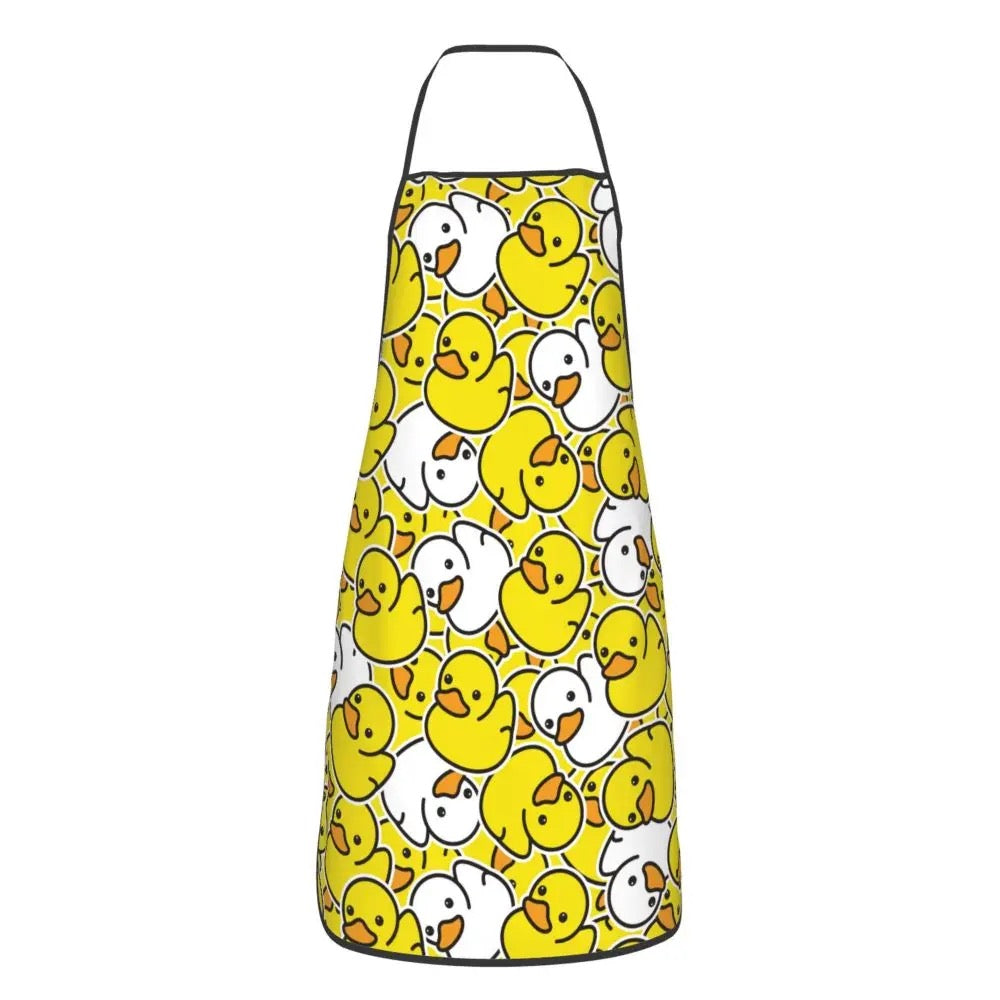 Tablier Canards Jaunes et Blancs