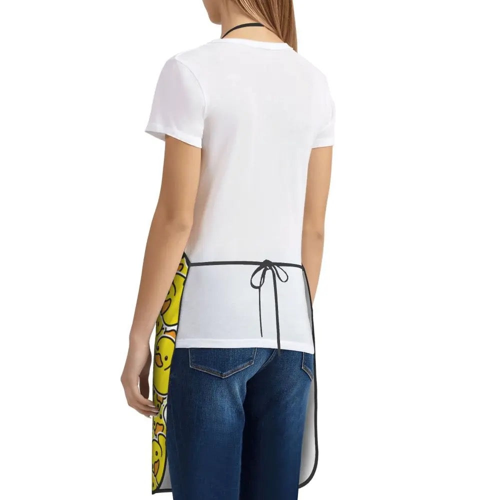 Tablier Canards Jaunes et Blancs