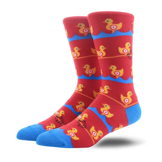 Enten-Toffee-Socken