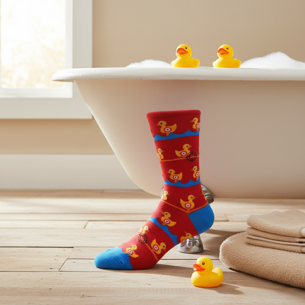 Enten-Toffee-Socken