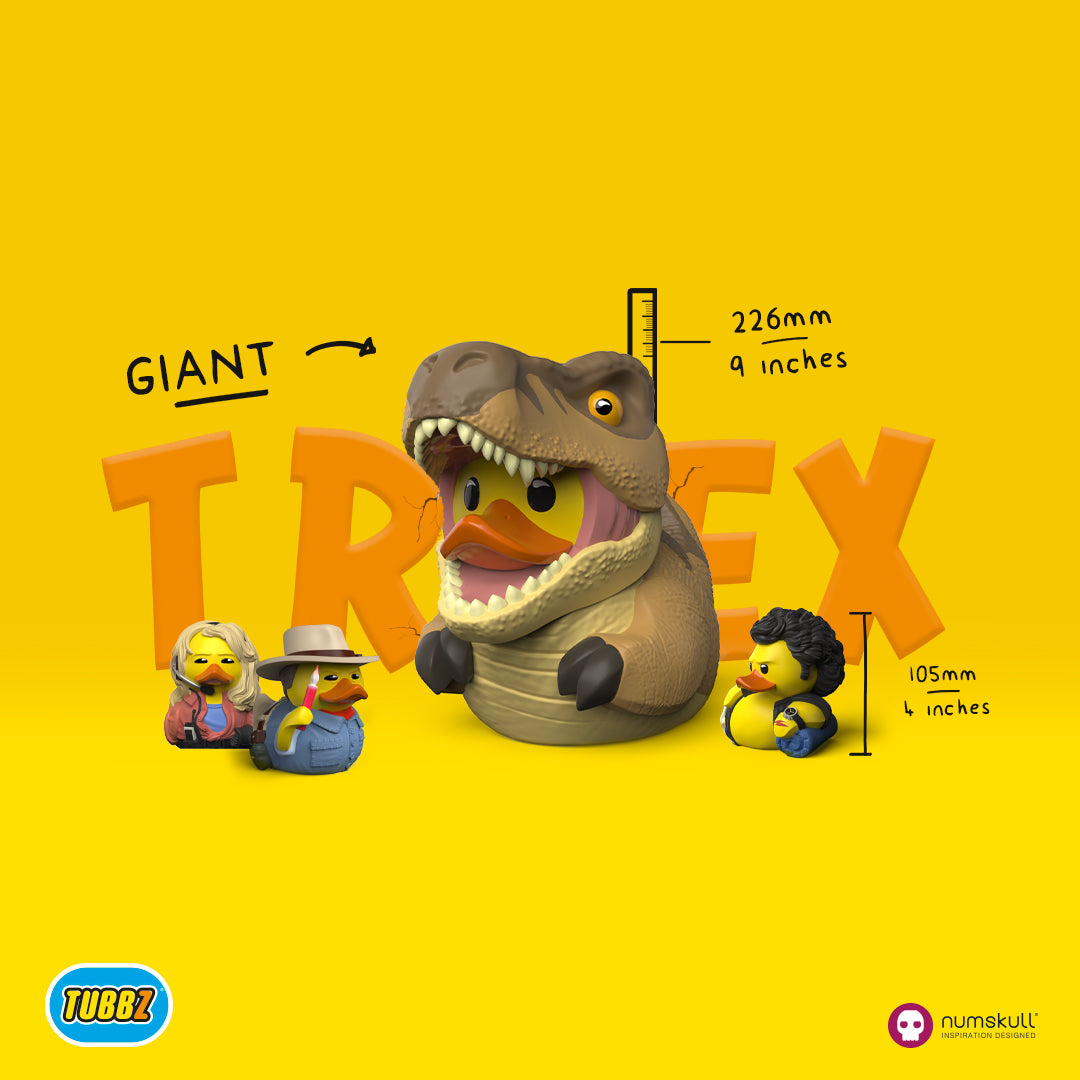 Jurassic Park: T-Rex Giant TUBBZ (Giant XL Edition) – Canard de Bain