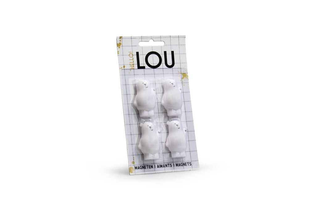 4er-Set Magnete Bär Lou