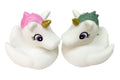 mini licorne de bain lumineuse